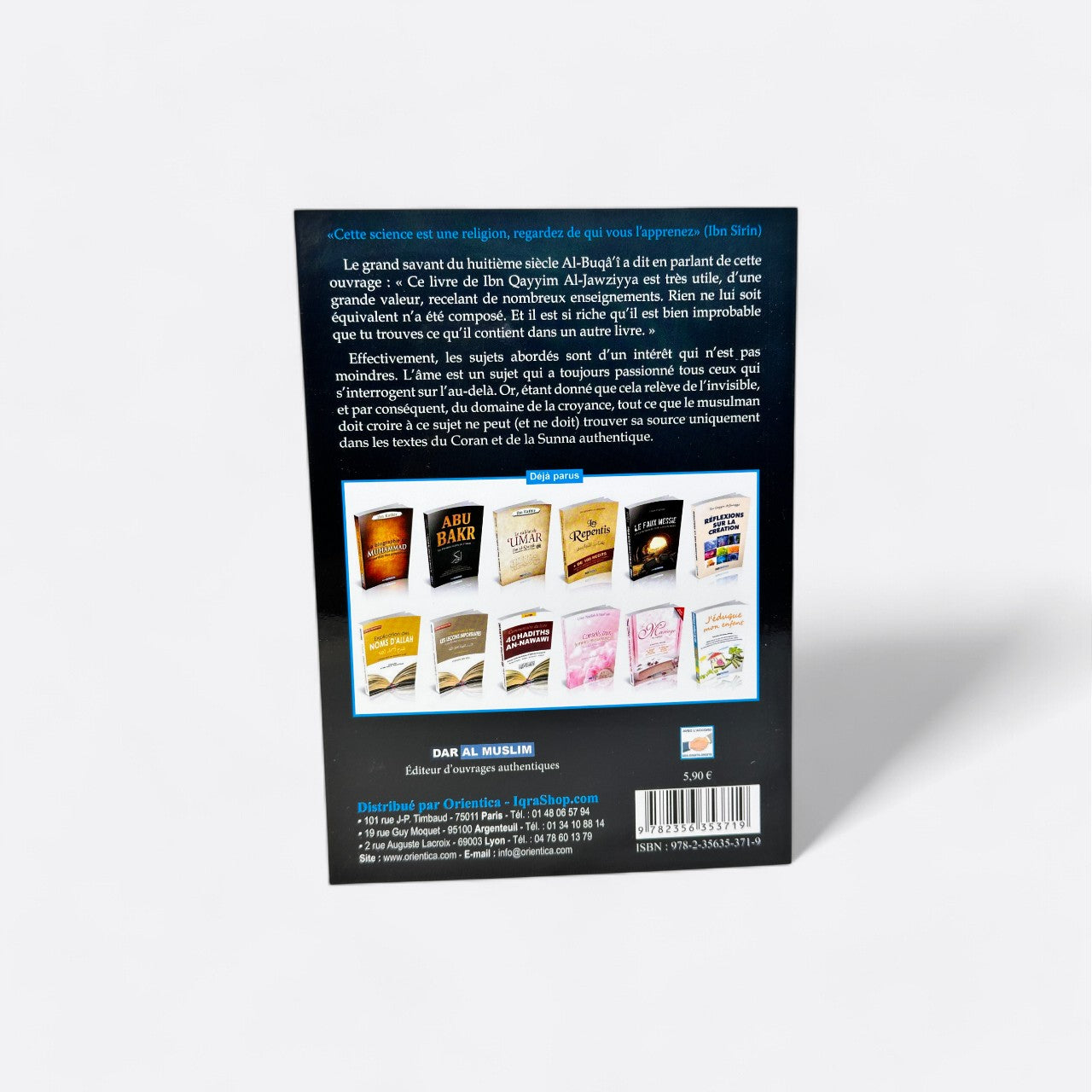 L'Âme - Ibn Al Qayyim Aljawziyya