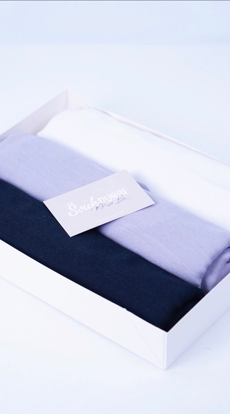 Box pashmina "Saïda" – produit proposé sur Souk Dubaï