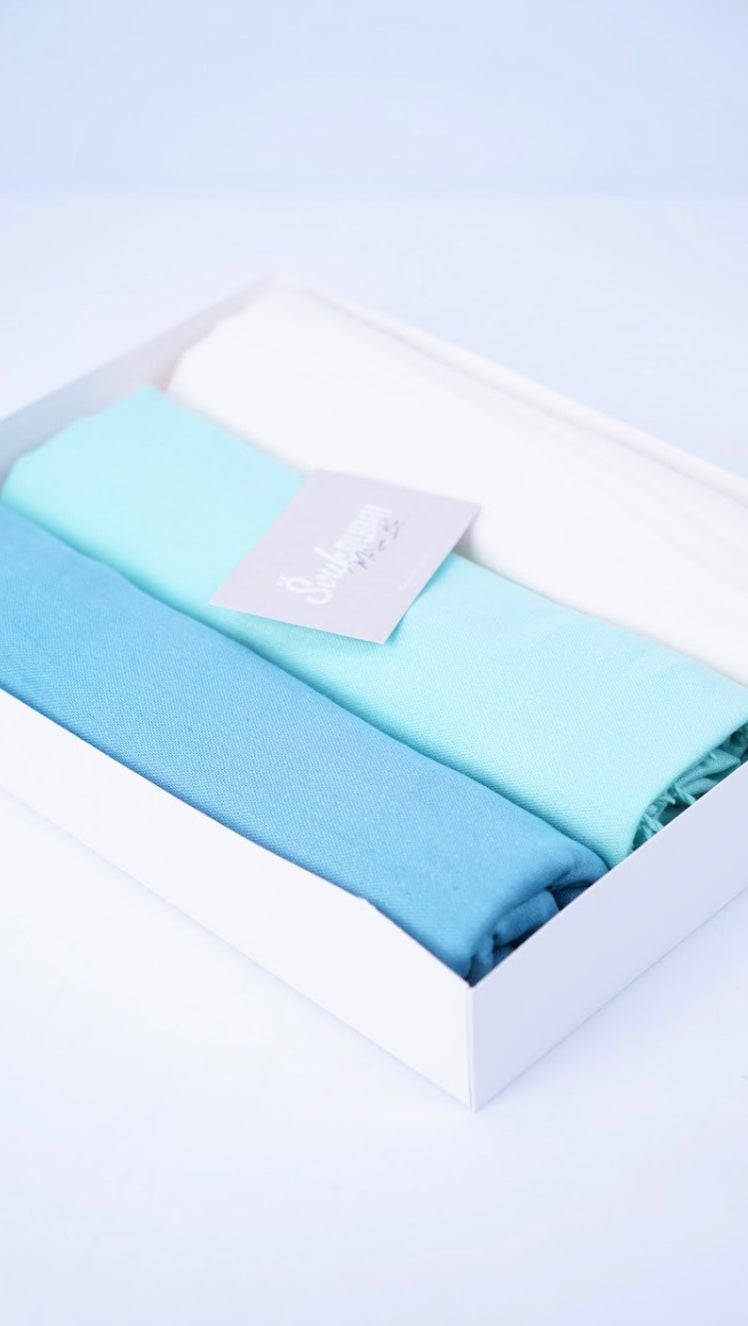 Box pashmina "Jihane" – produit proposé sur Souk Dubaï