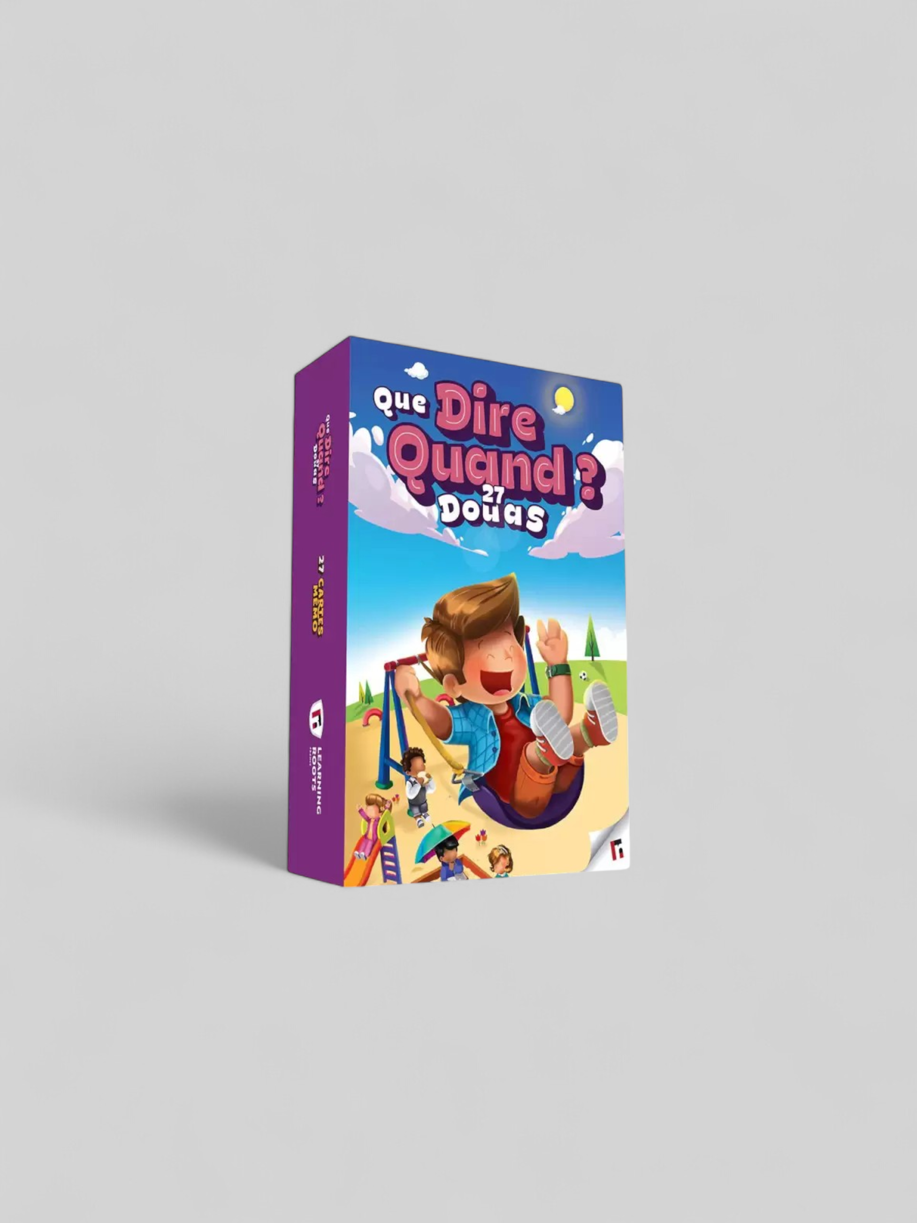 Jeu Coffret : Que Dire Quand..? | 27 Cartes d'Invocations (Ar, Fr & Phonétique)