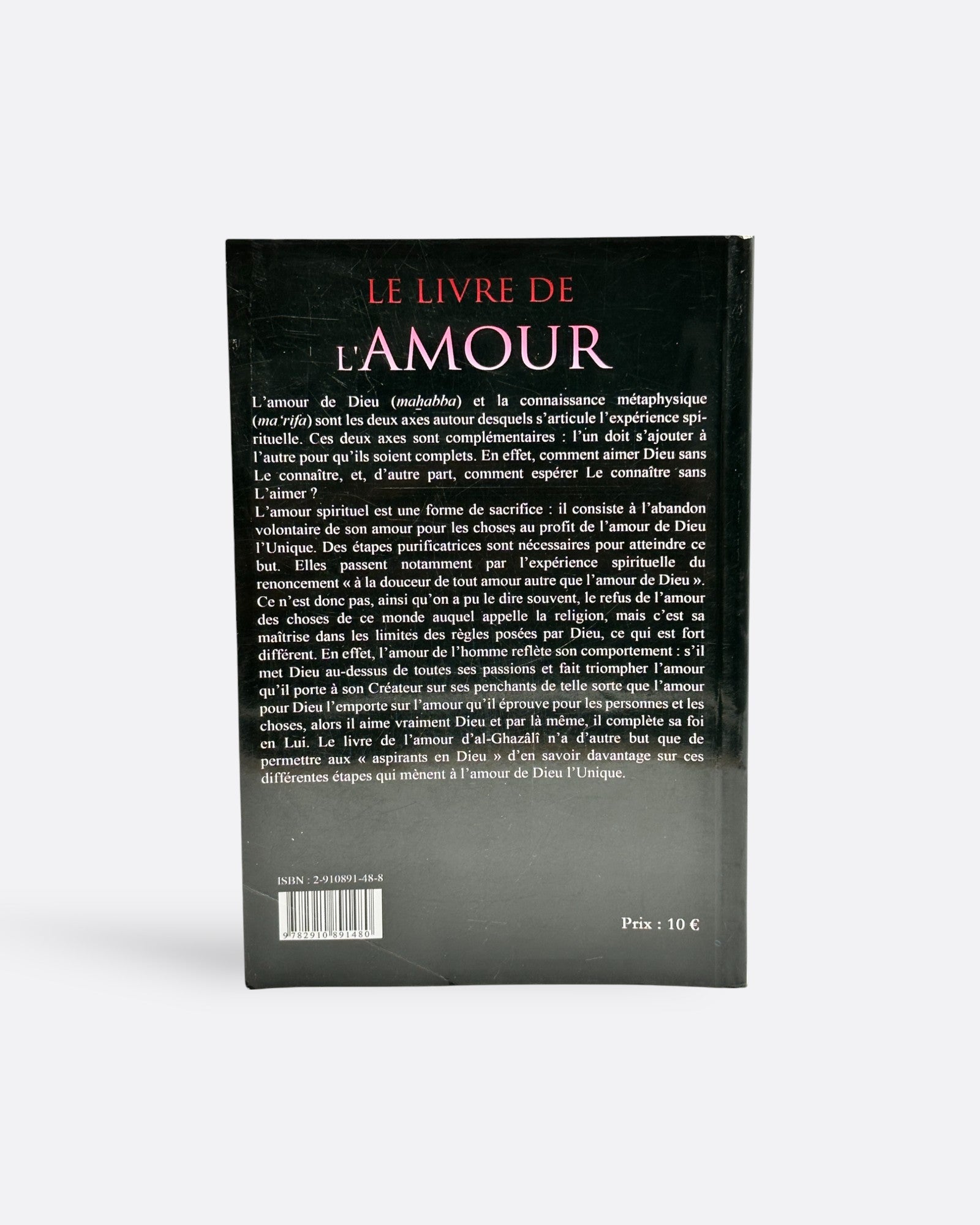 Le livre de l'amour - Al Ghazâlî