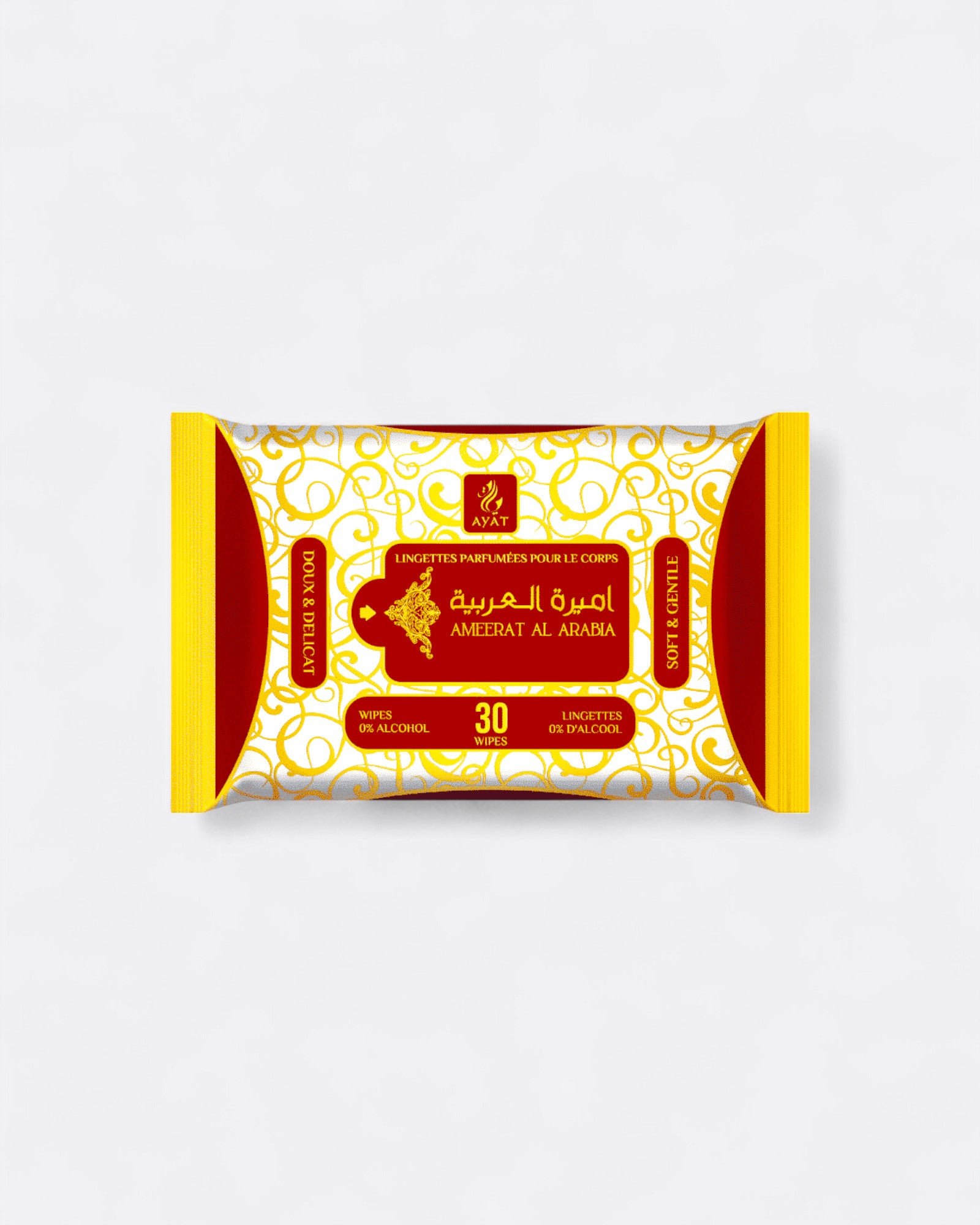 30 Lingettes sans alcool - Ameerat al arabia | Ayat