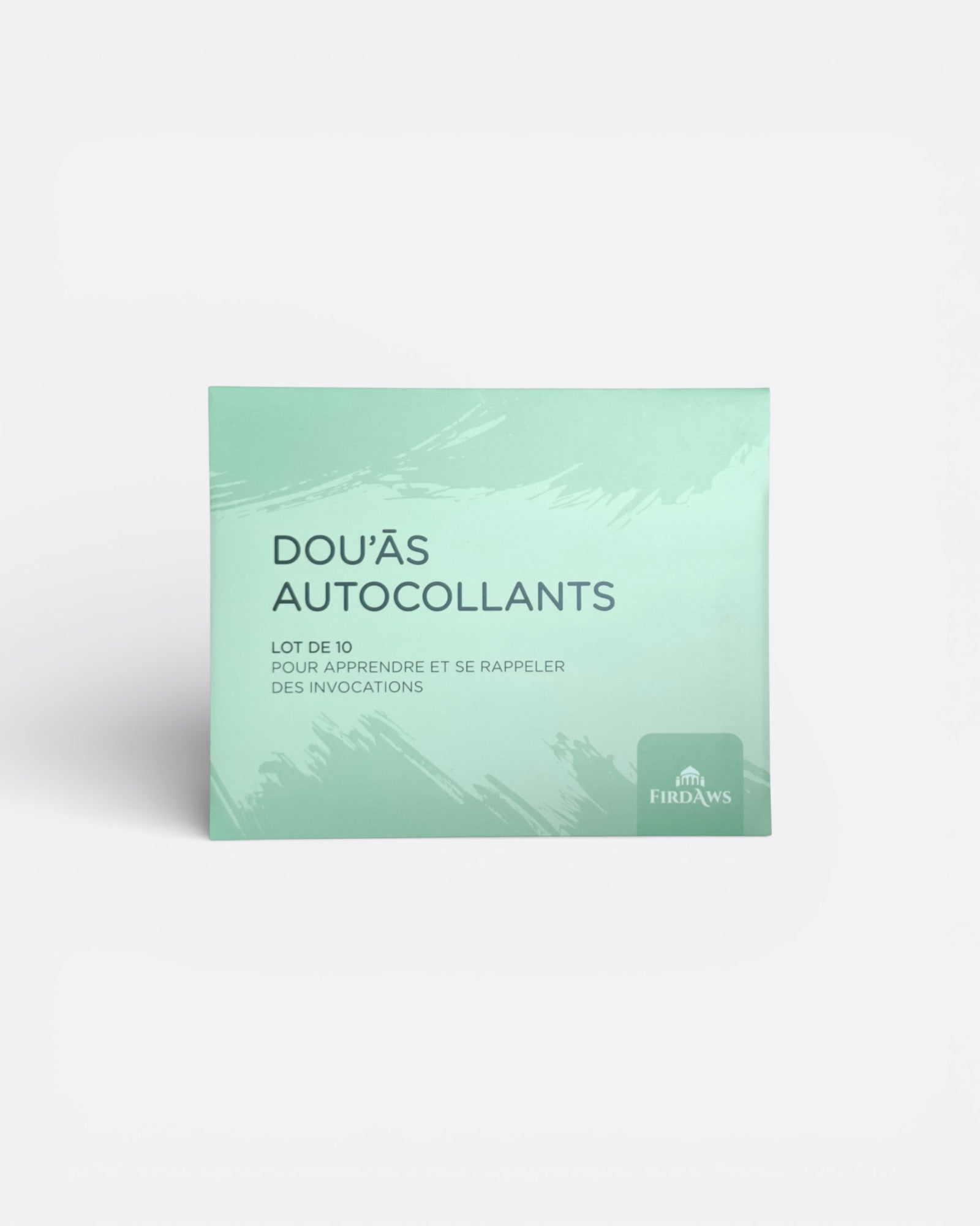 Lot de 10 autocolants Dou'as | Ar, Fr & Phon - Edition Firdaws