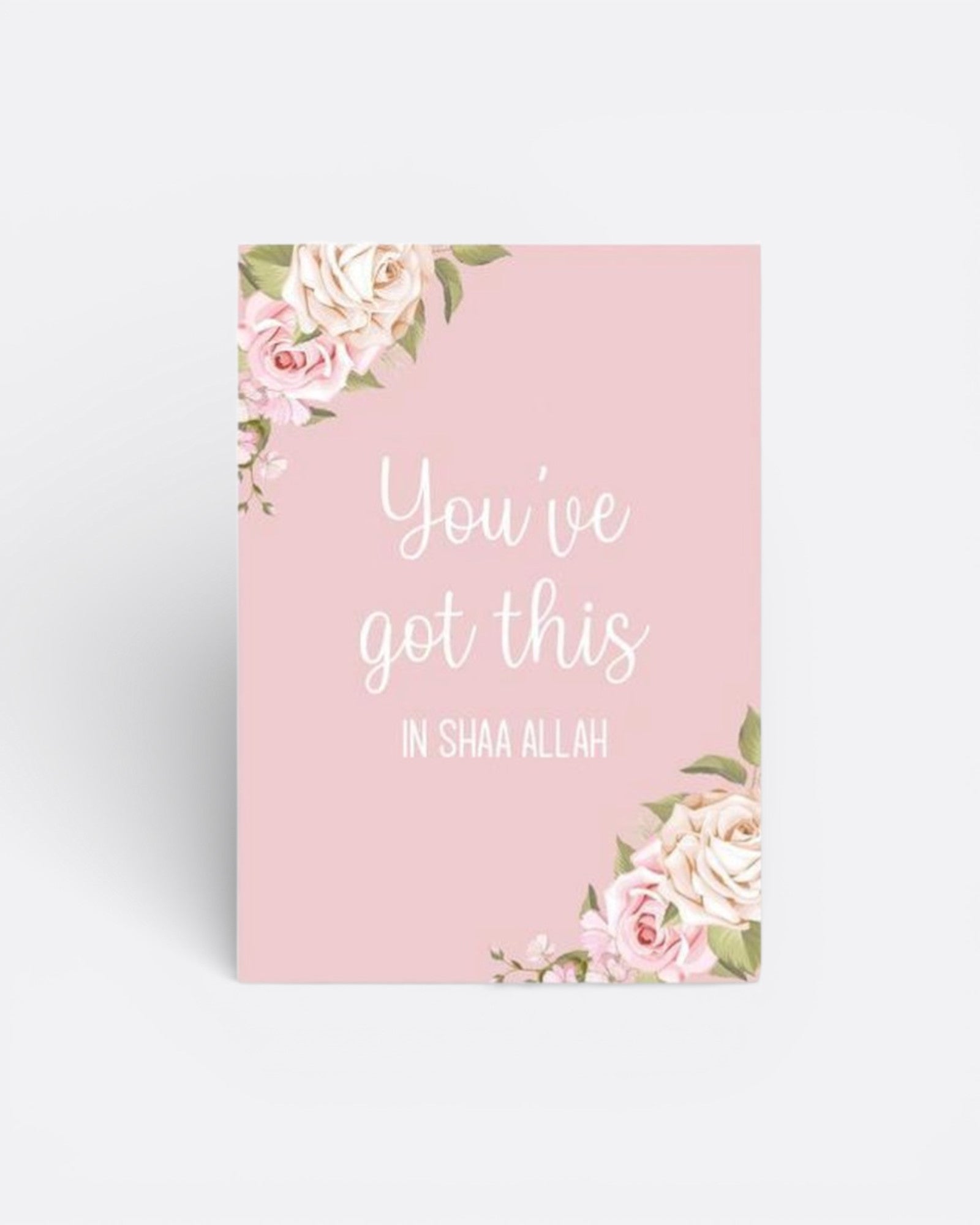 Lot de 2 Grands Cahiers de notes A4 - Rose fleuri | 64 pages - Edition Hadieth Benelux