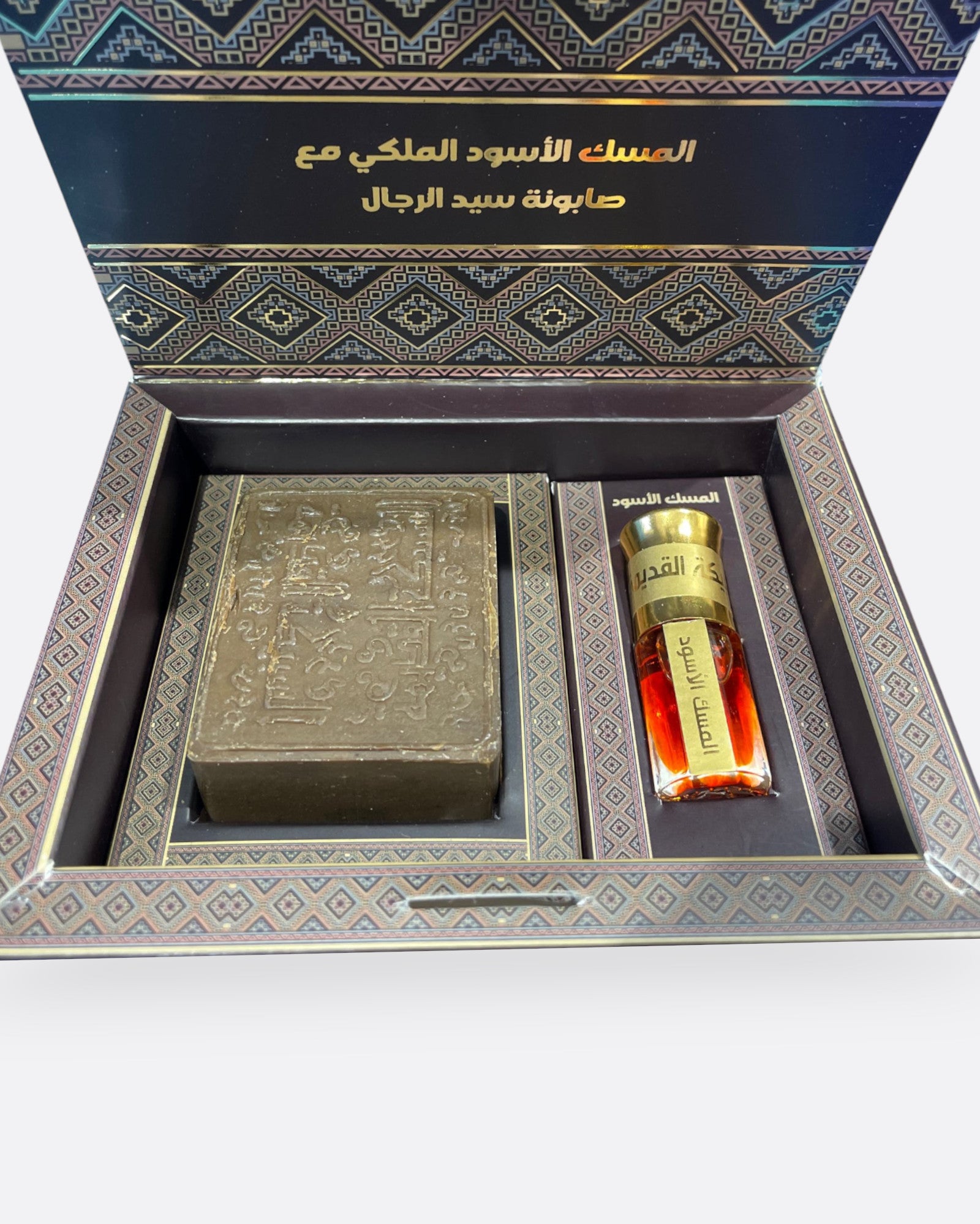 Coffret Musc Noir - savon + musc parfumés