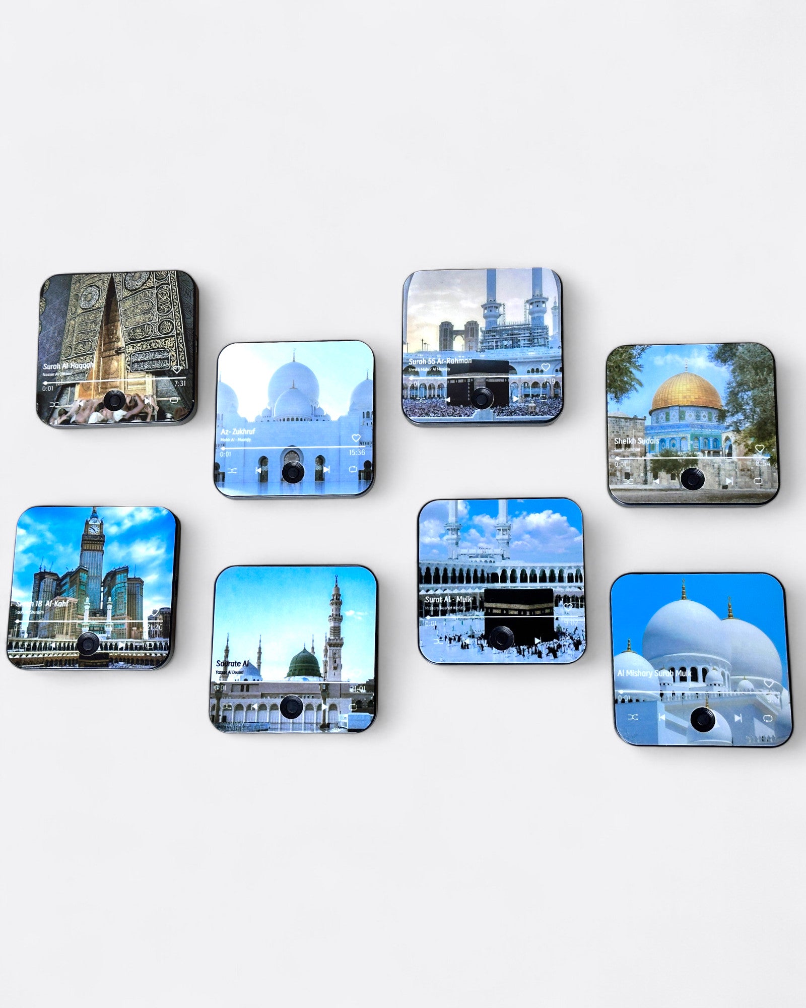 Magnets Coran audio - Aimants pour frigo qui récite le Coran
