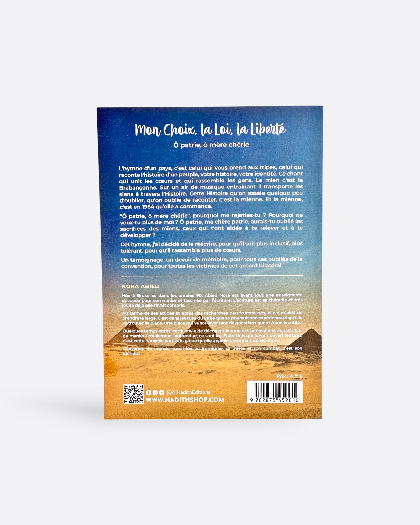 Mon Choix, la Loi, la Liberté - Nora Abied