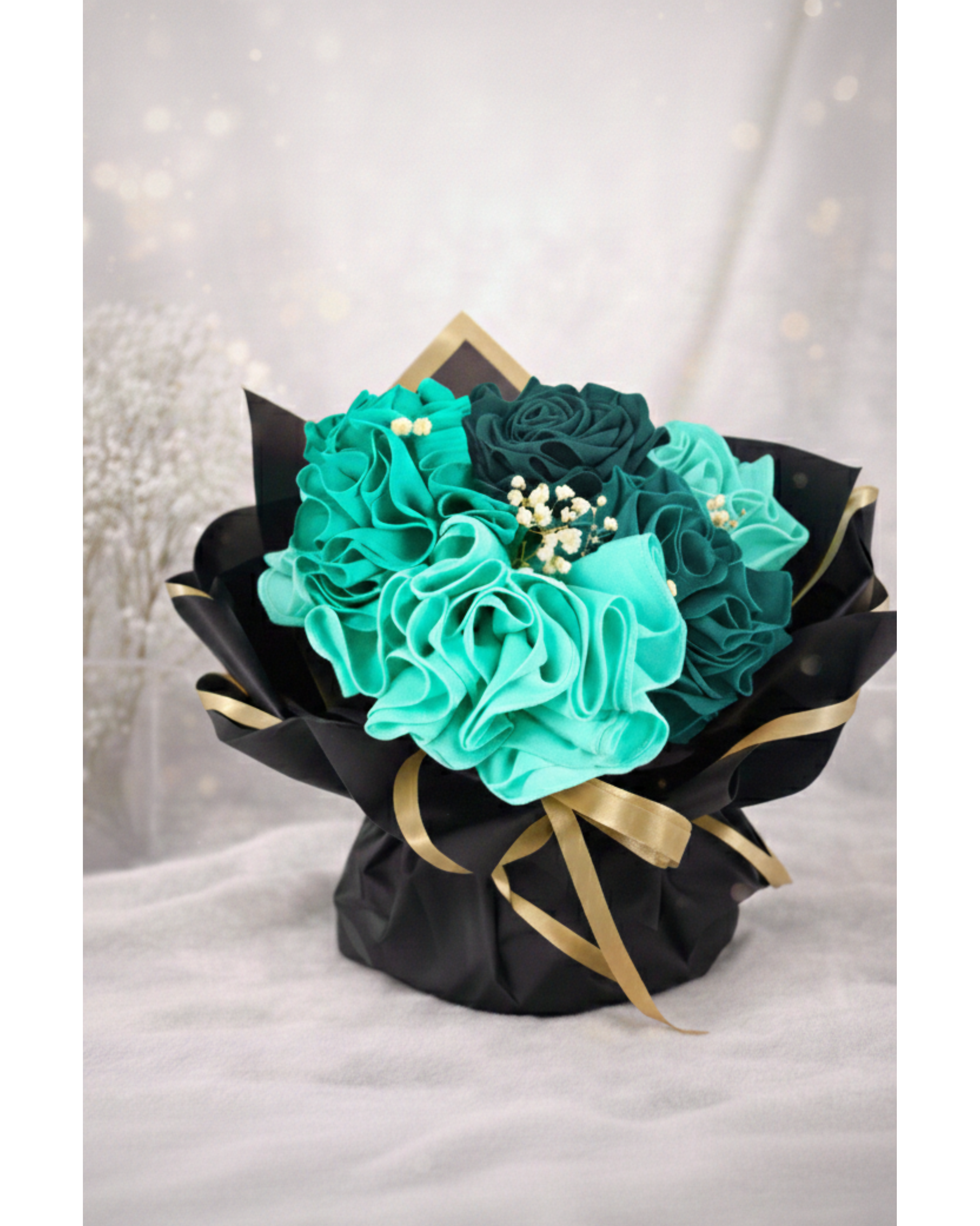 Mon bouquet hijab - émeraude