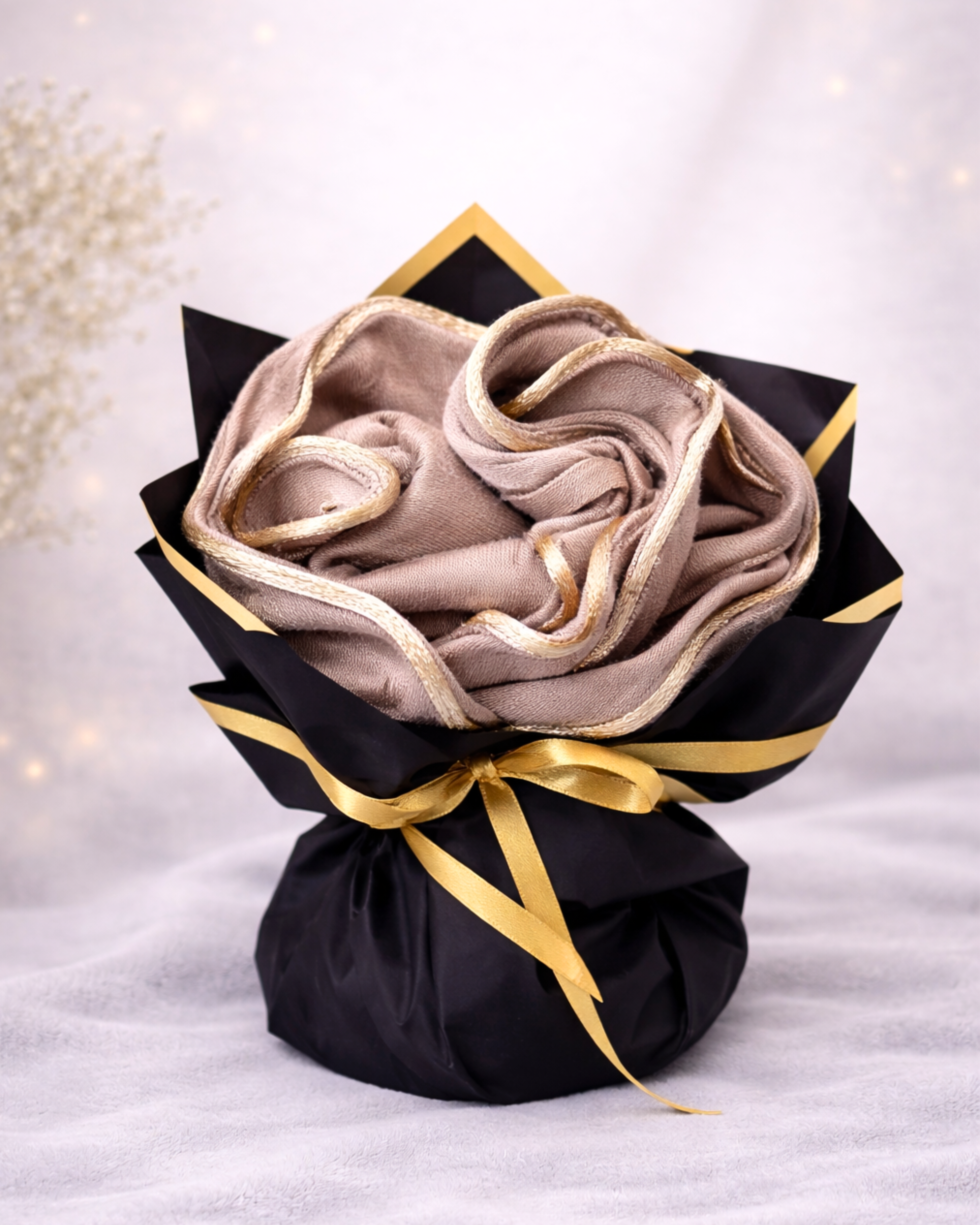 Mon bouquet hijab 1 voile - Jersey coton Bouclé