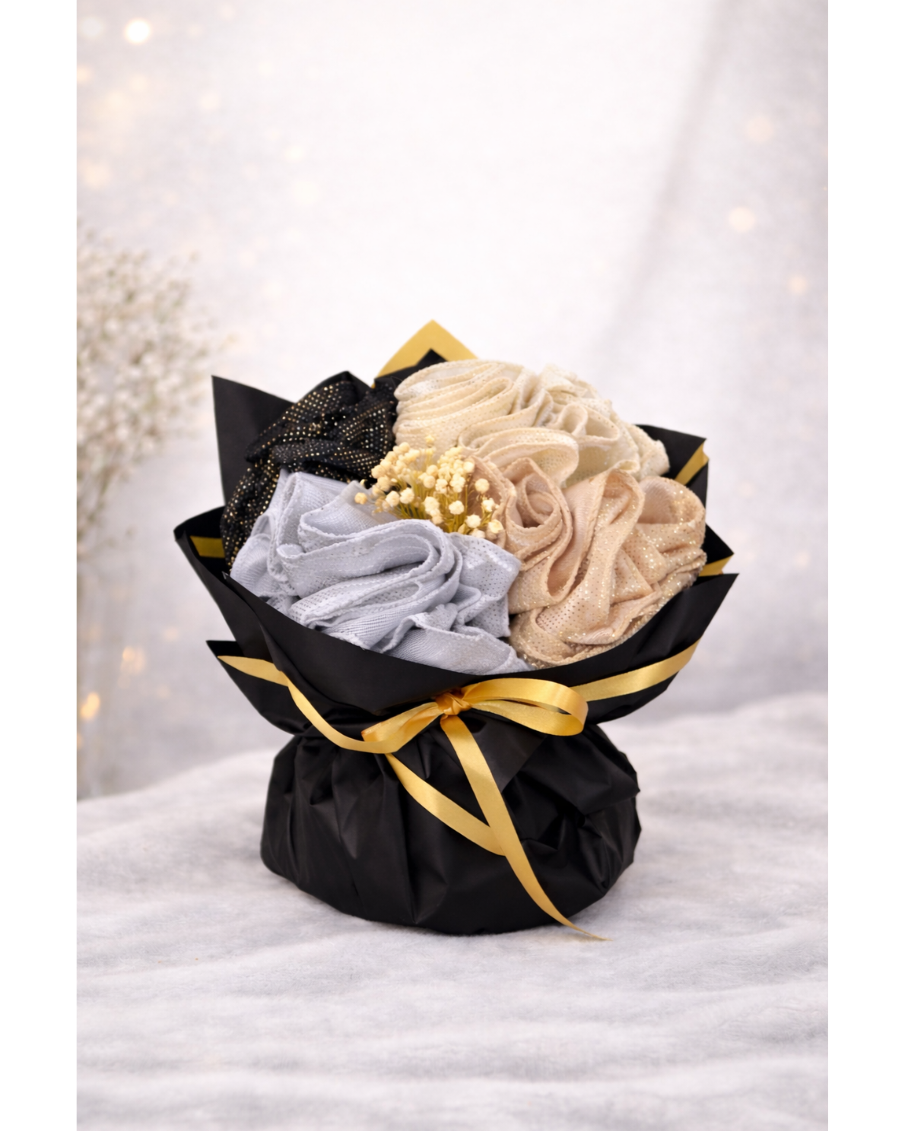 Bouquet de voile pailletté - Numéro 6