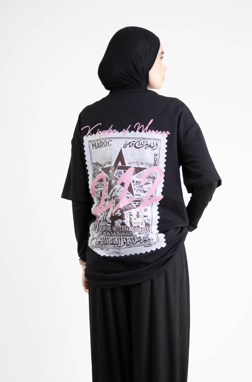 T-shirt unisexe "Maroc" – Style graphiques orientales