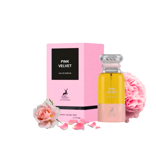 Parfum - PINK VELVET - By Maison Alhambra. – parfum concentré aux notes boisées ou florales