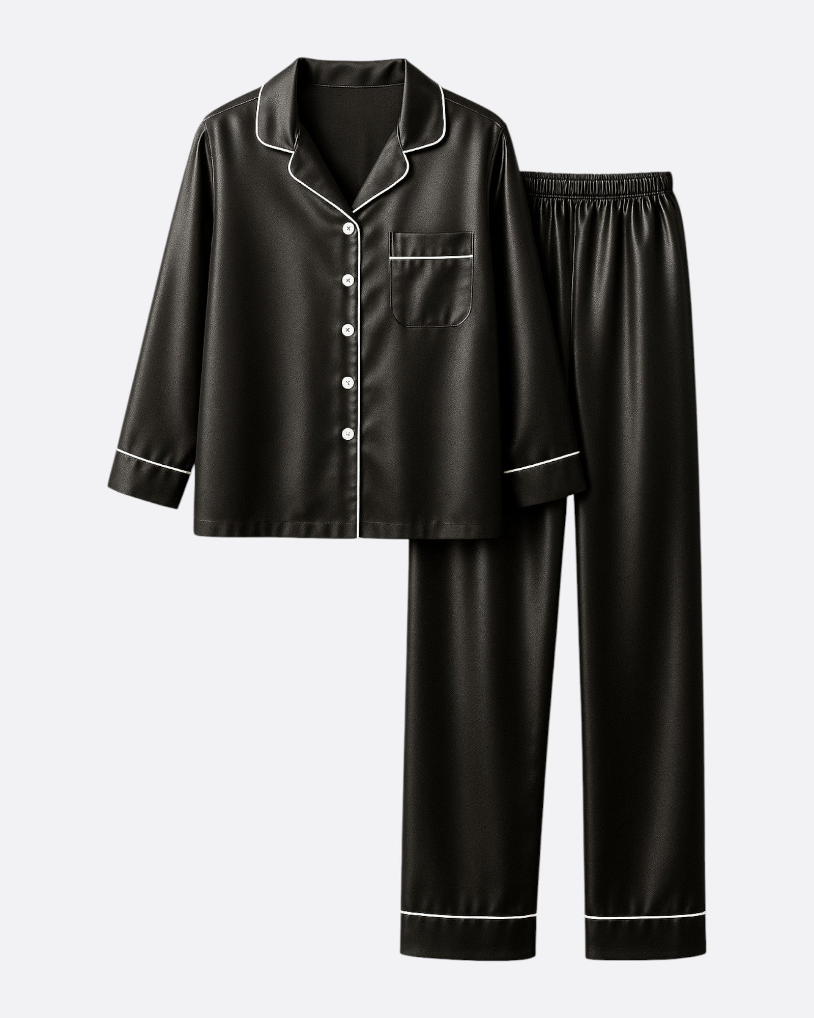 Ensemble pyjama satiné