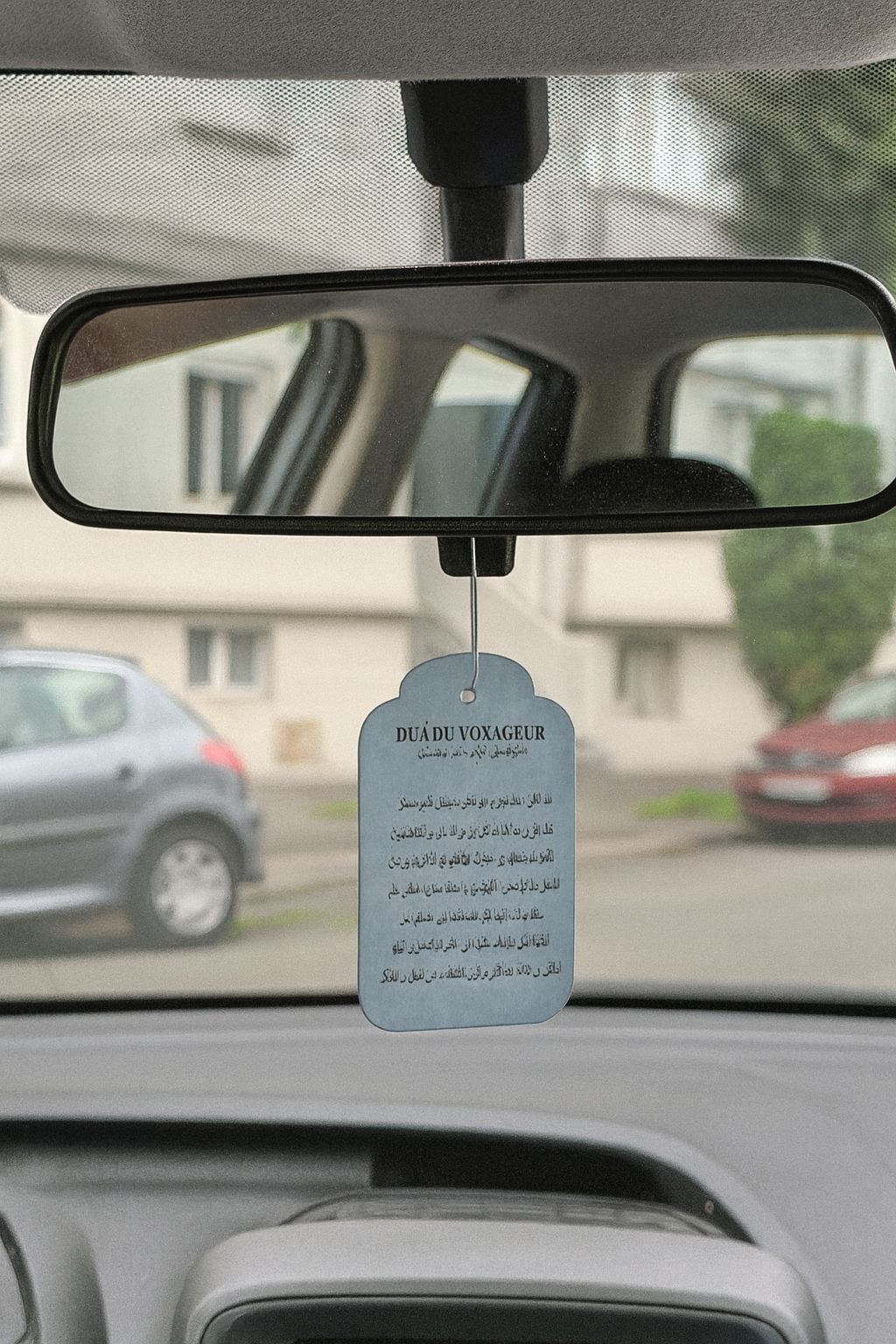 Pendentif voiture parfumé - Du'a du Voyageur