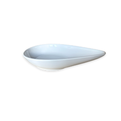 Small white plastic dish