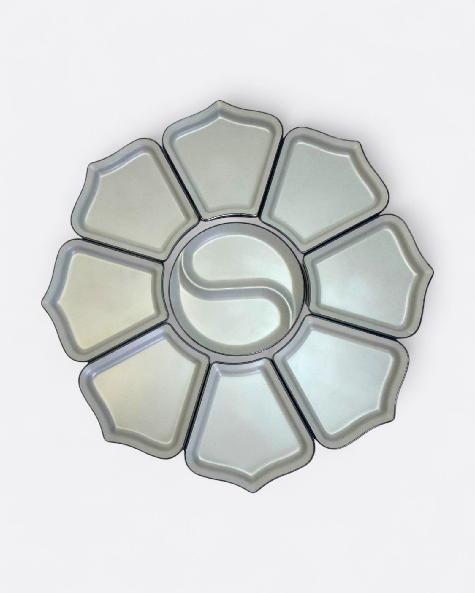 Ensemble d’assiettes de service 9 pièces