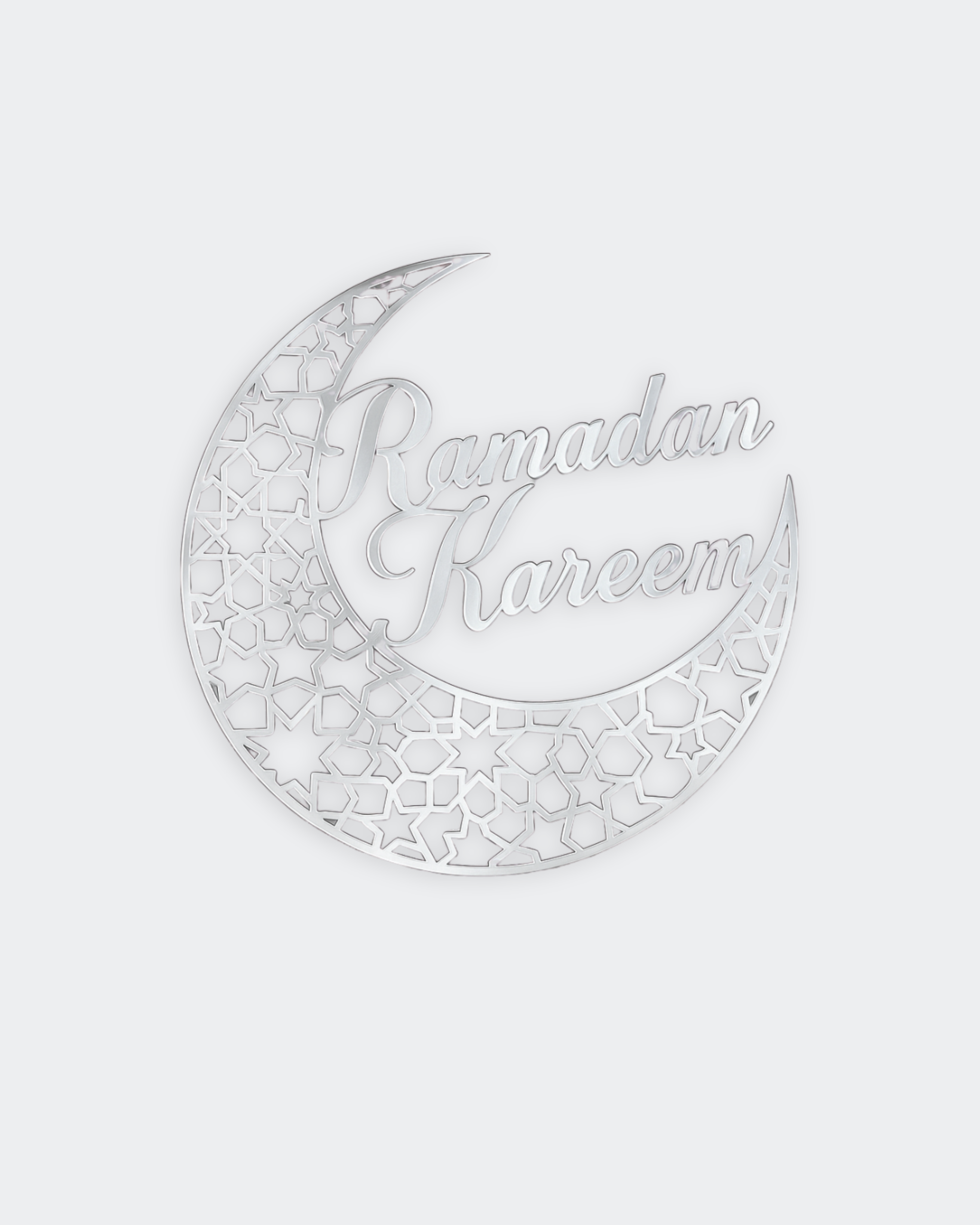 Décoration lune "Ramadan Kareem"