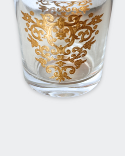 Lot De 6 Verres à Thé Orientaux - 3 Couleurs Différentes - Capacité 120ml - Verre Transparent Style Bohème