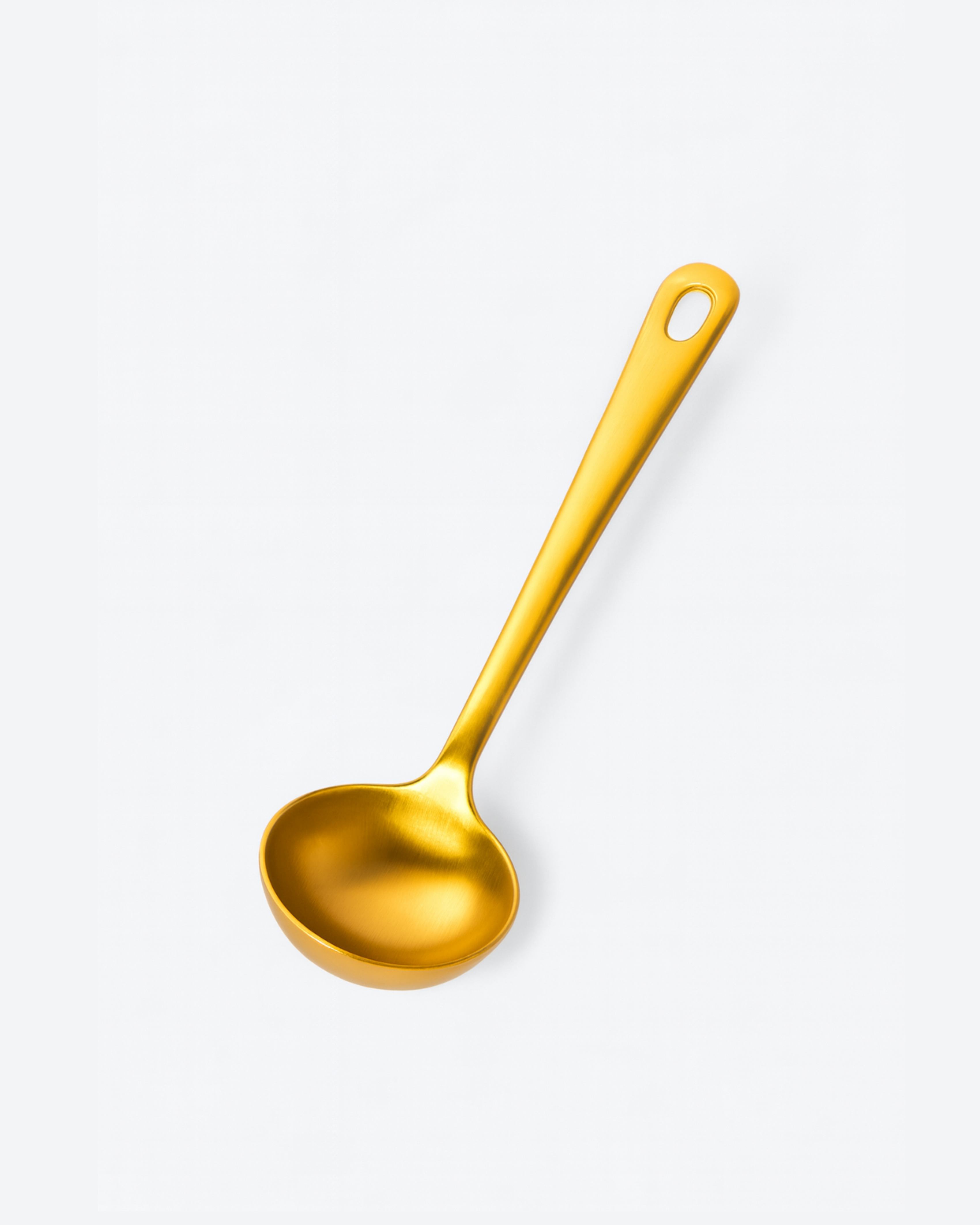 Petite louche en inox doré