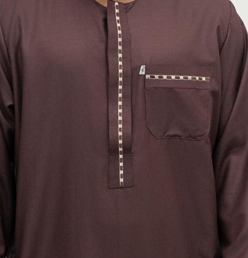 Qamis Jamil - manches longues avec pantalon