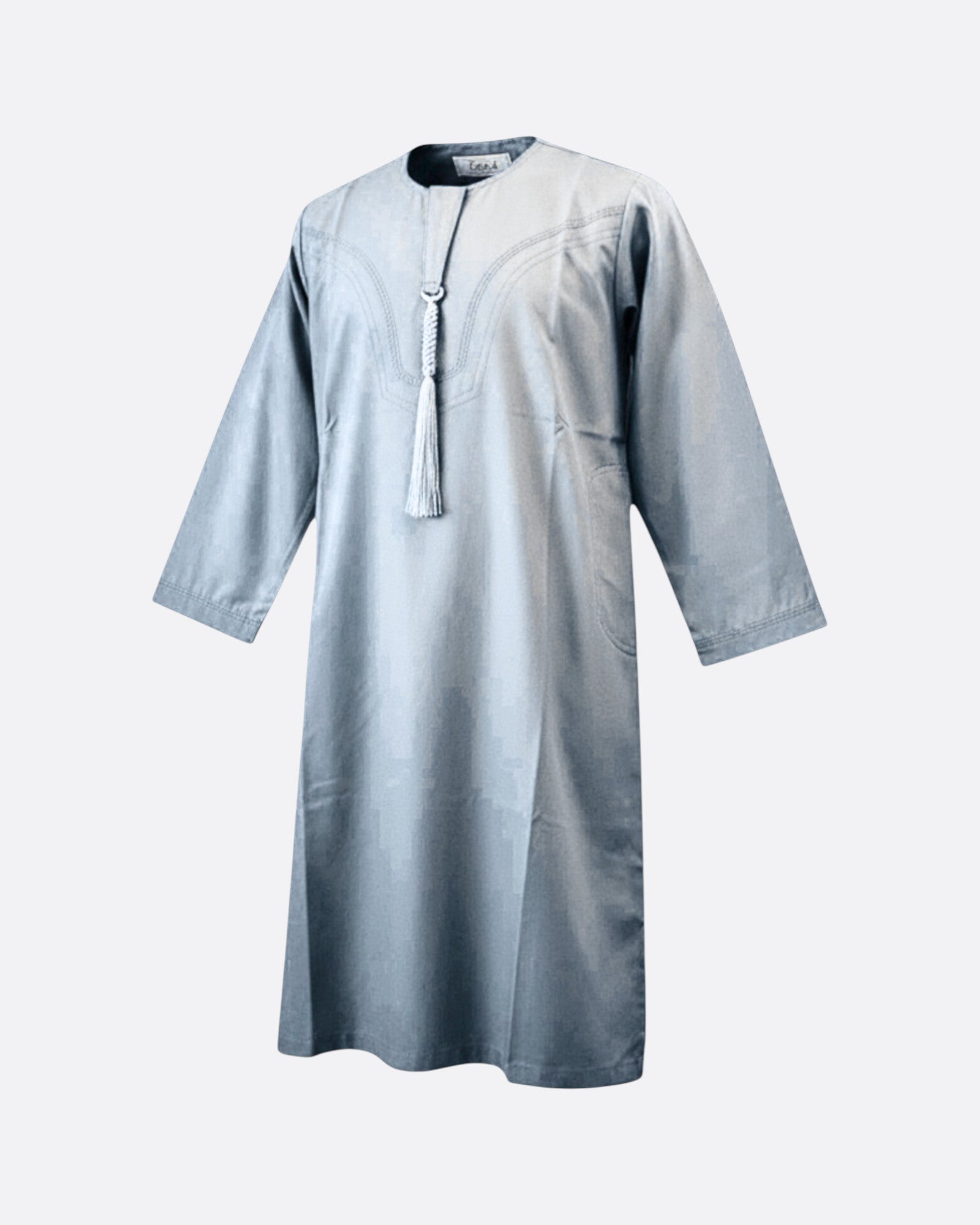 Qamis bébé - Simple avec tresse