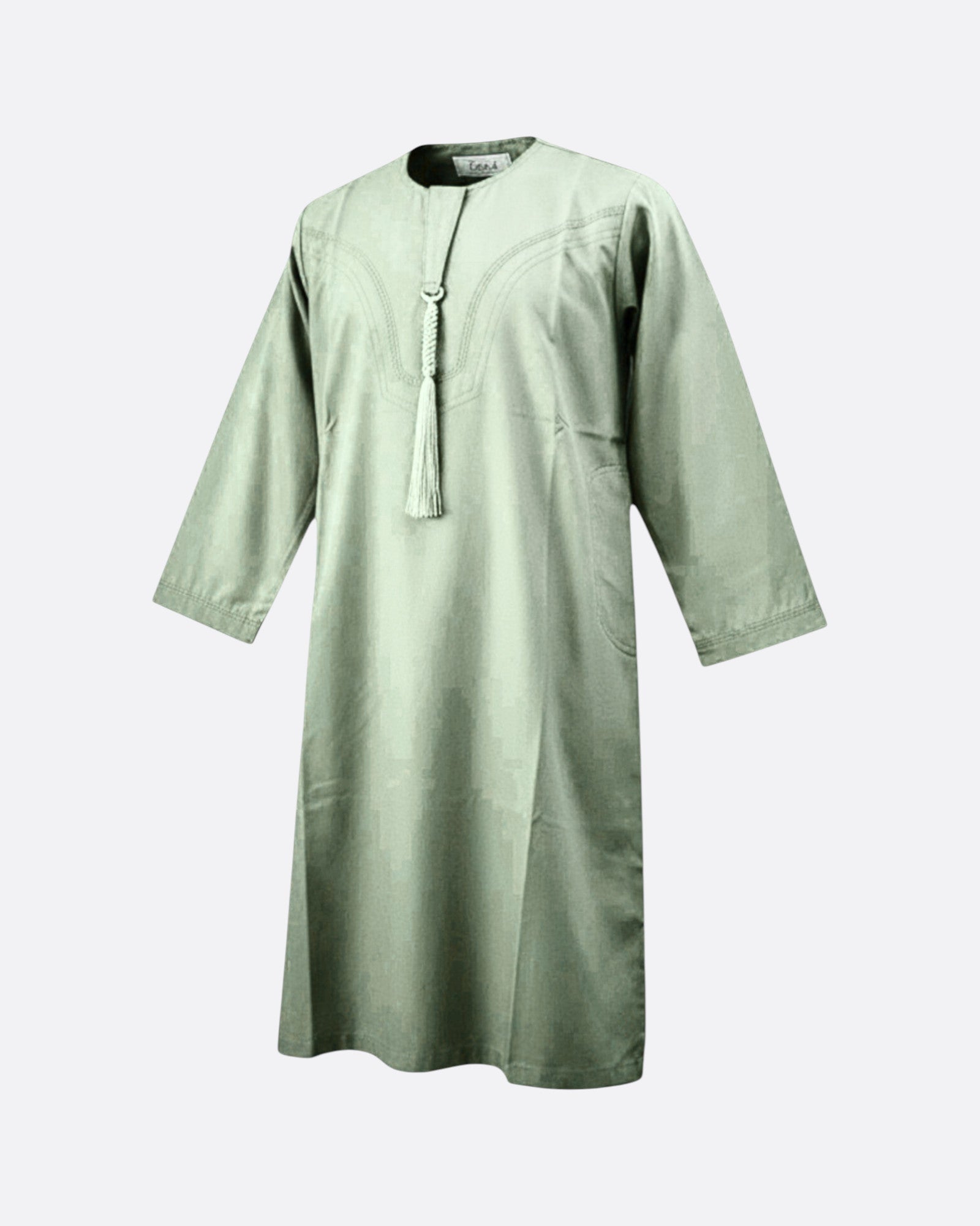 Qamis bébé - Simple avec tresse