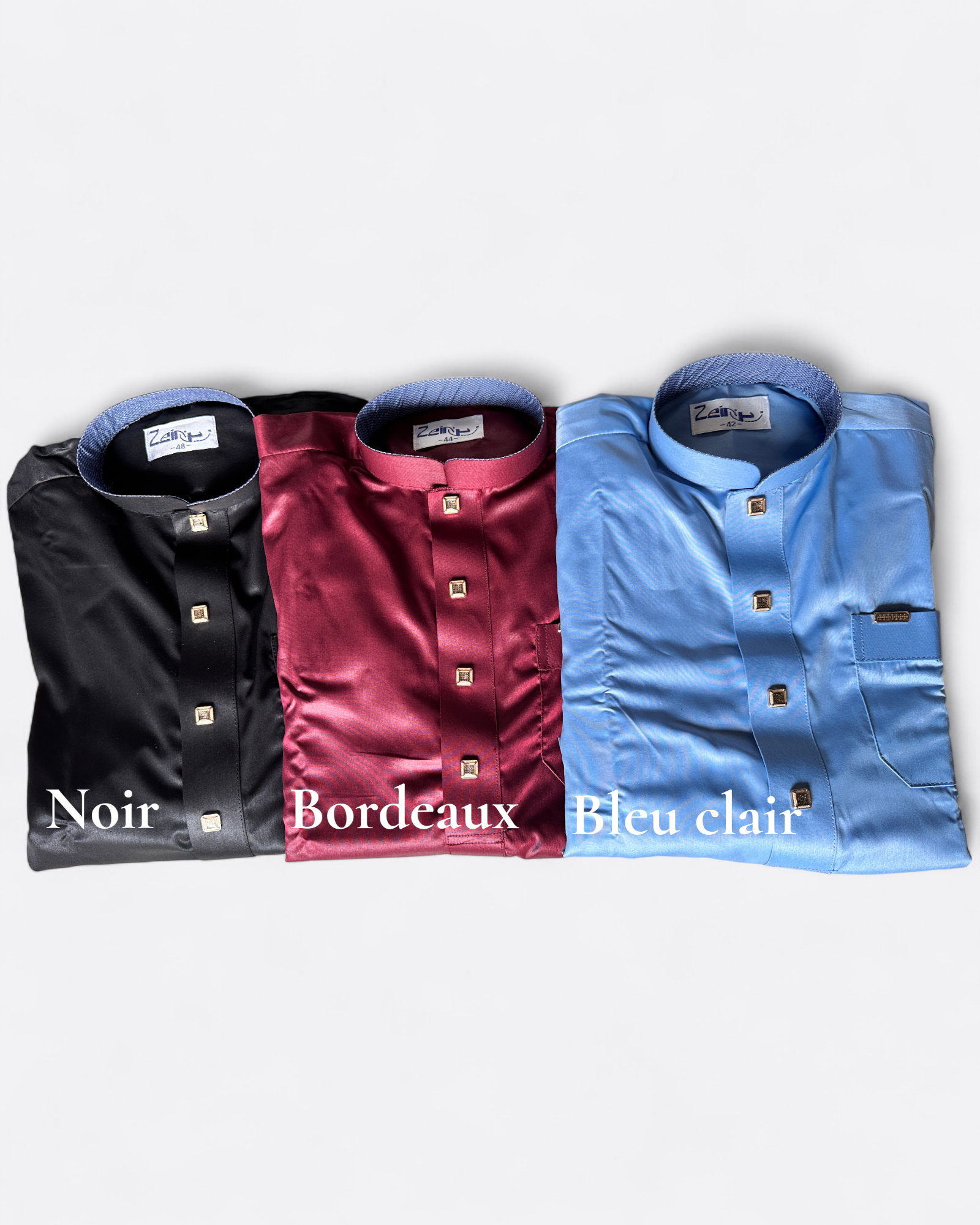 Qamis luxe enfant & ado - Manches courtes