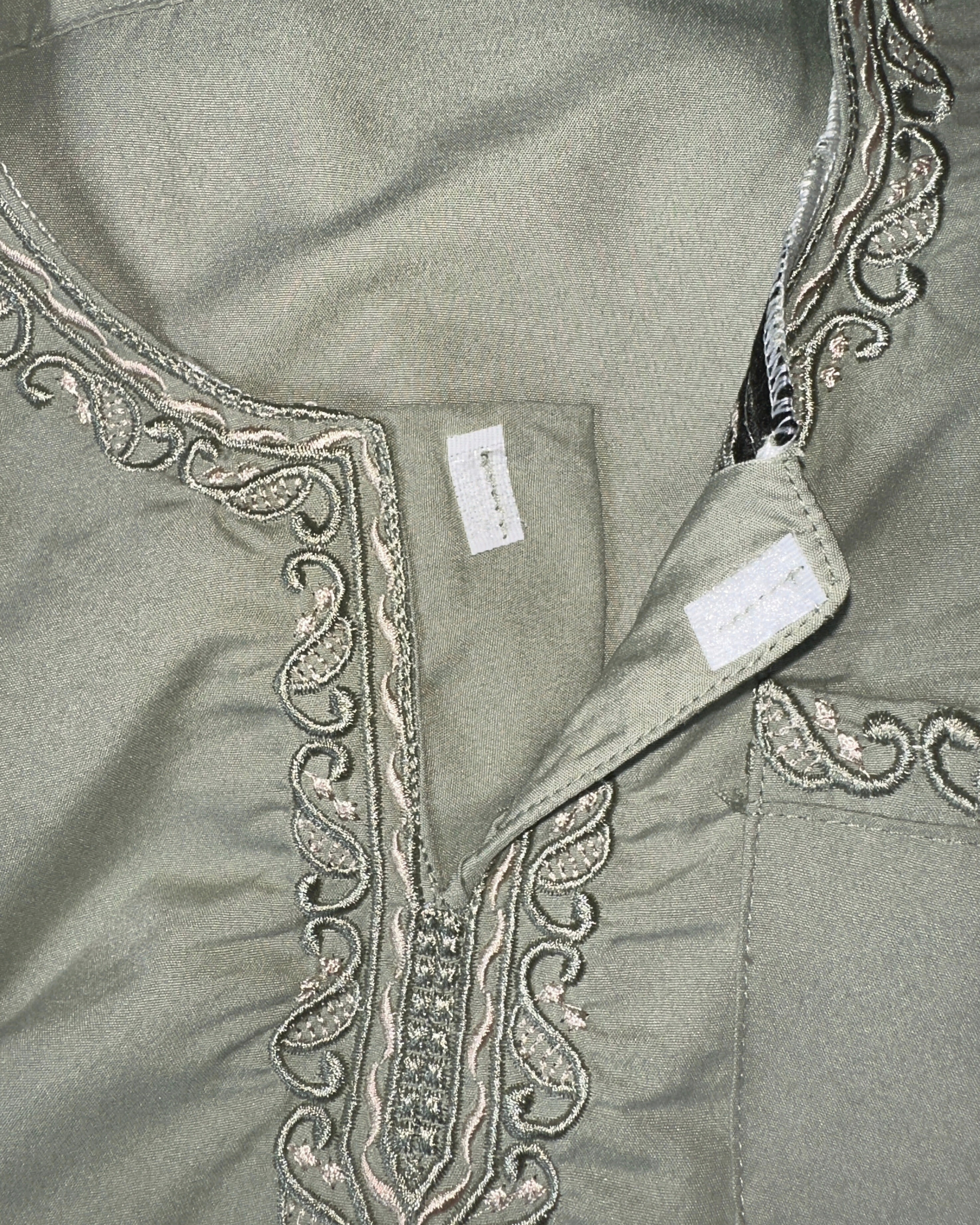 Qamis ornements enfant - Manches courte