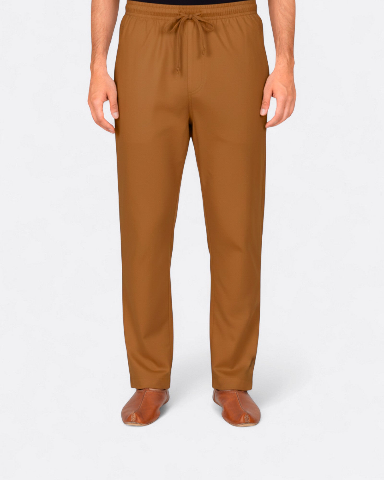 Qamis satiné Andalus - Manche longues avec pantalon