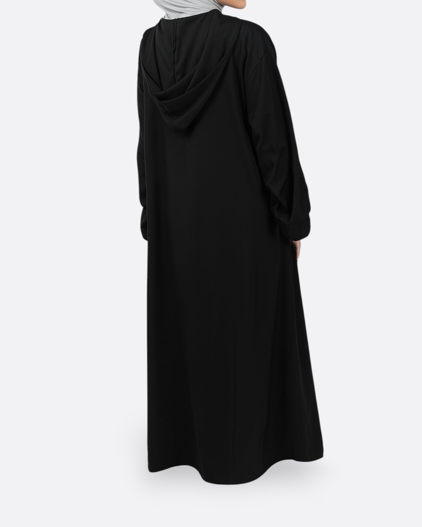 Robe orientale longue avec capuche