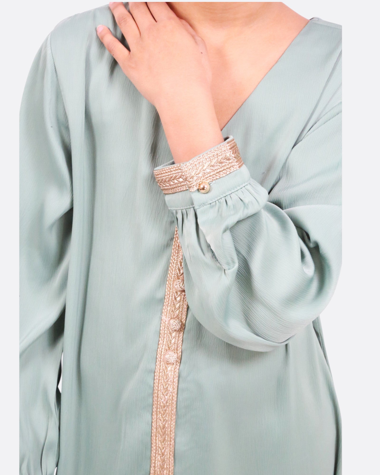 Robe style caftan simple