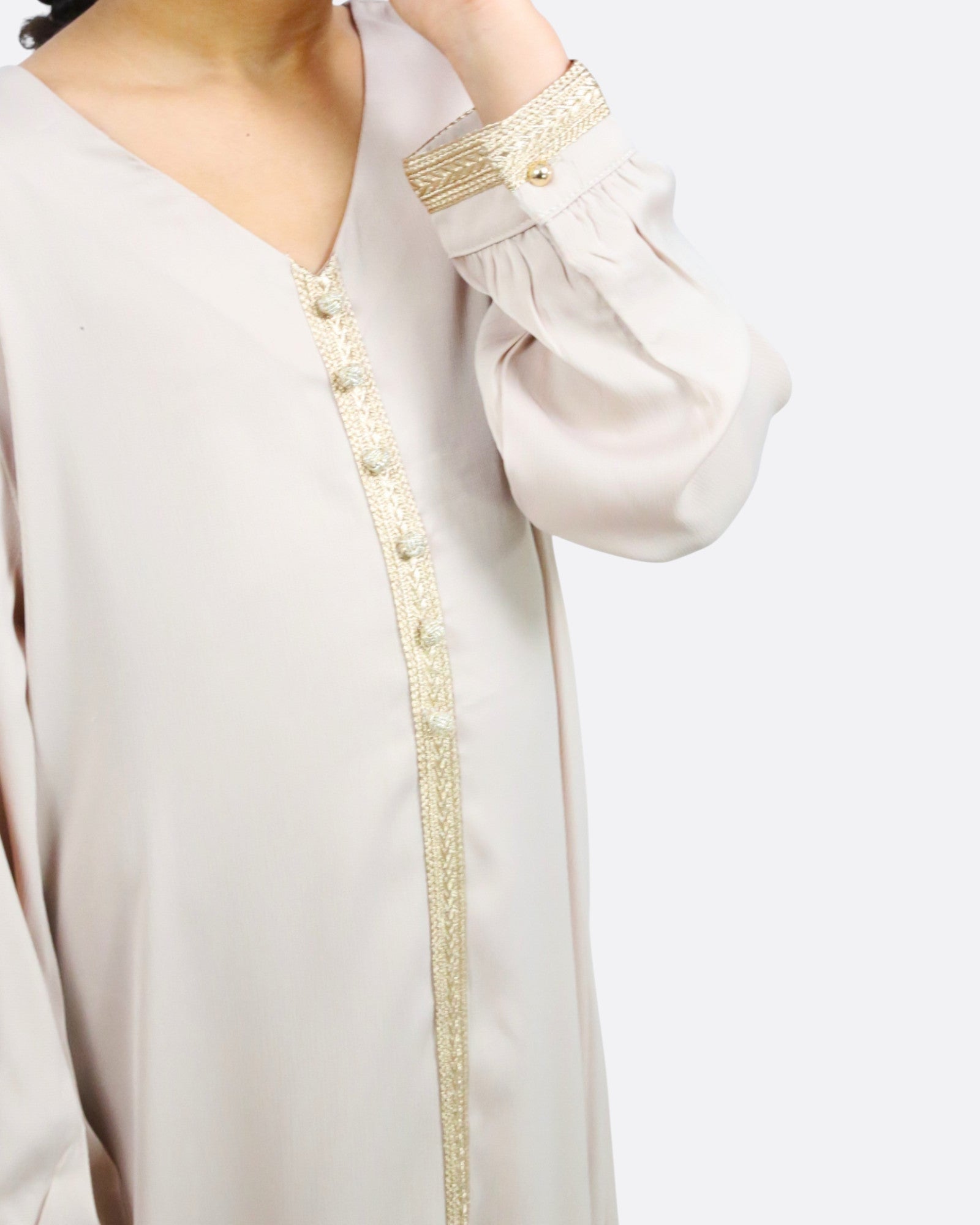 Robe style caftan simple