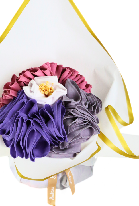 Mon bouquet Hijab Lina - Soie de Médine