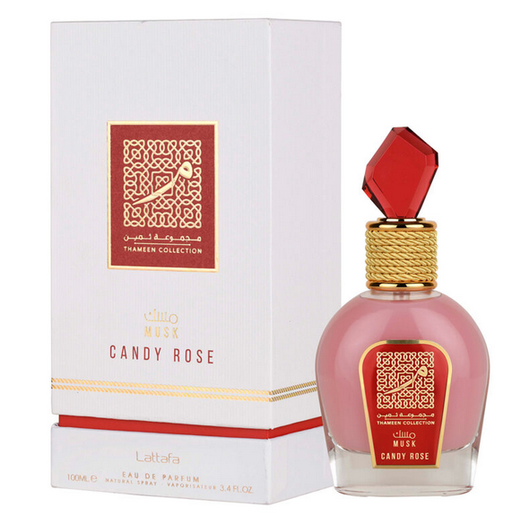 Eau de parfum - CANDY ROSE - Lattafa – parfum oriental subtil aux notes envoûtantes