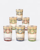 Set de 6 verres à thé orientaux - MOSAÏQUES