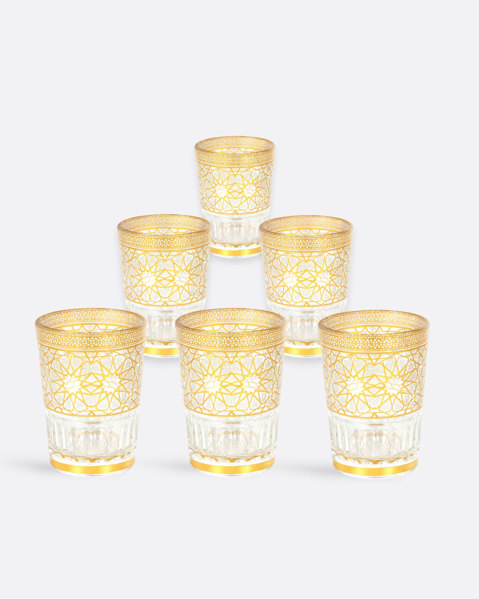 Set de 6 verres à thé orientaux - TESSELA