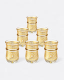 Set de 6 verres à thé orientaux - Zahi