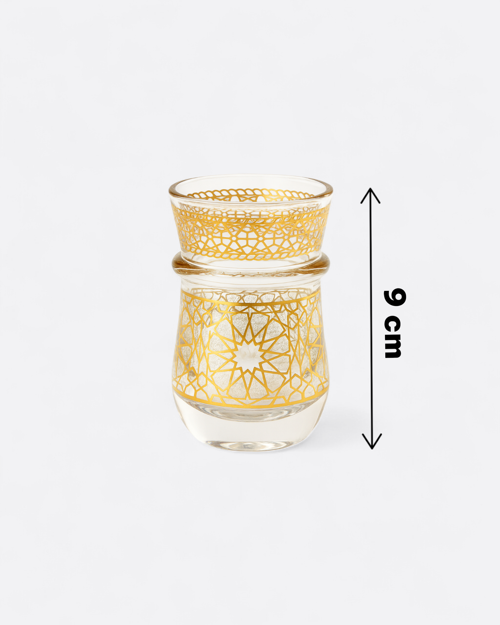 Set de 6 verres à thé orientaux - Zahi