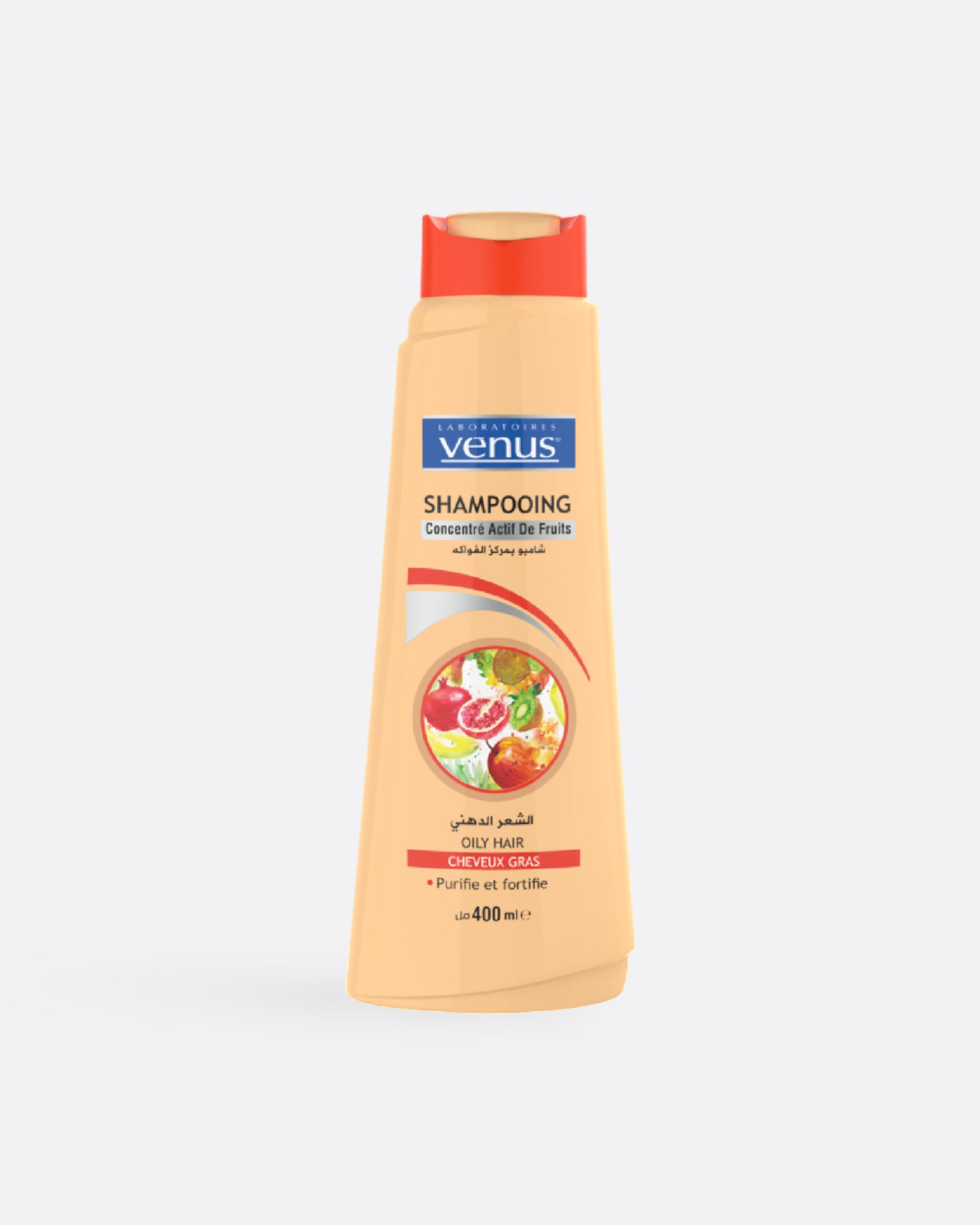 Shampoing Fruits actifs  - Cheveux gras 400 ml - Laboratoires Vénus