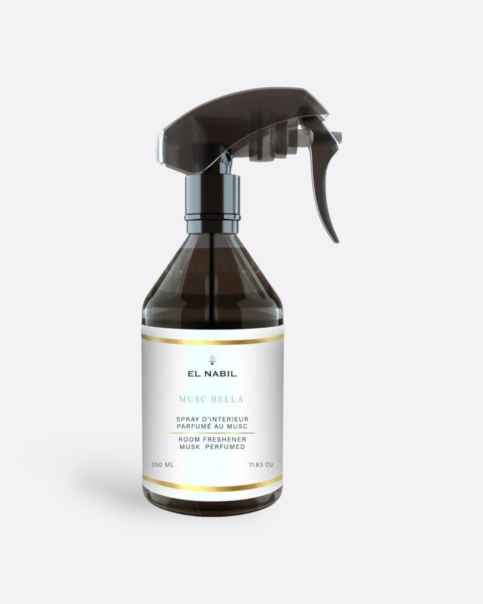 MUSC BELLA - Spray d'intérieur  EL NABIL 350ml – fragrance élégante, parfaite pour les amateurs de musc