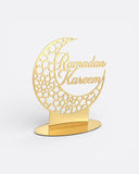 Support décoration lune 