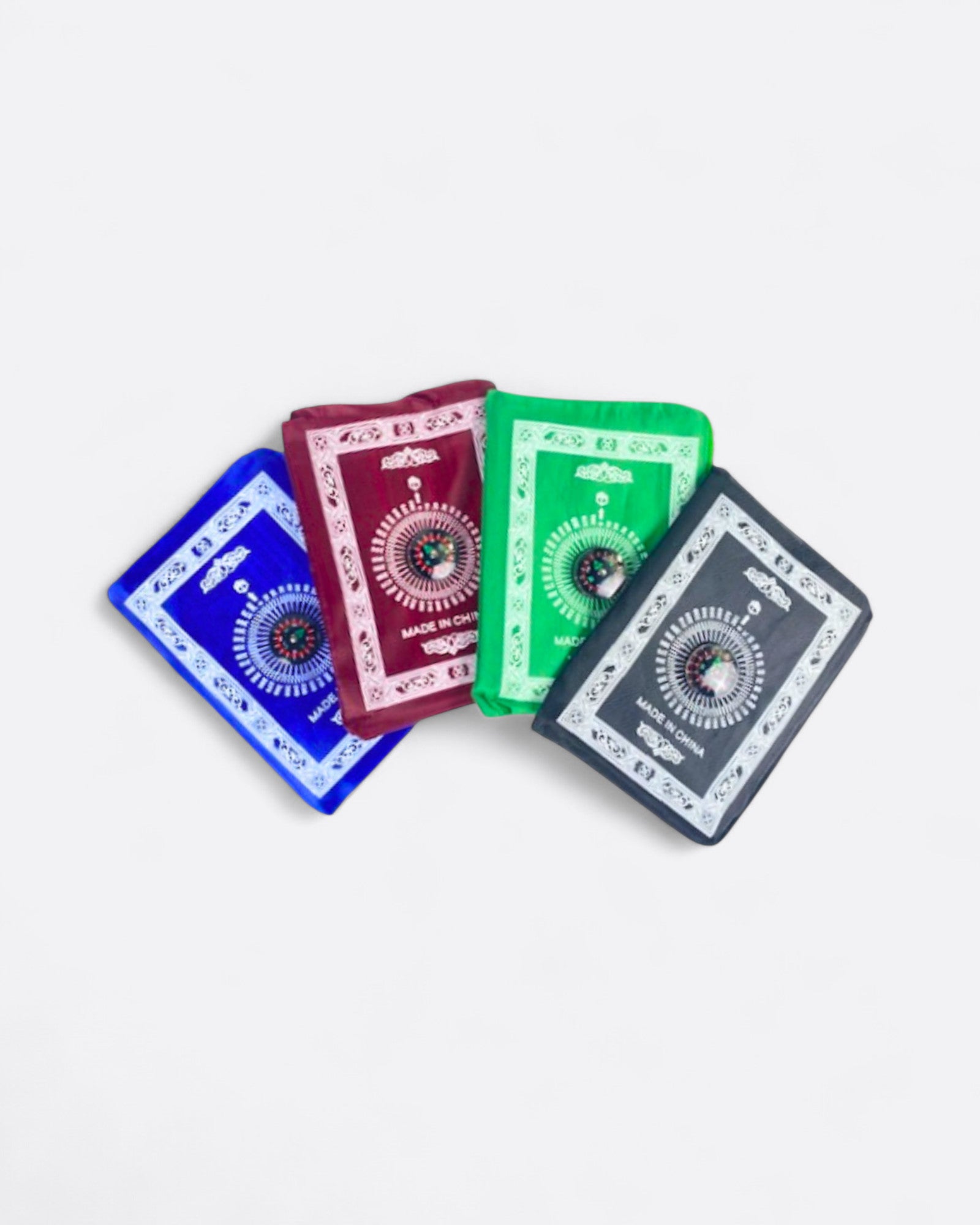 Tapis de prière de poche avec boussole