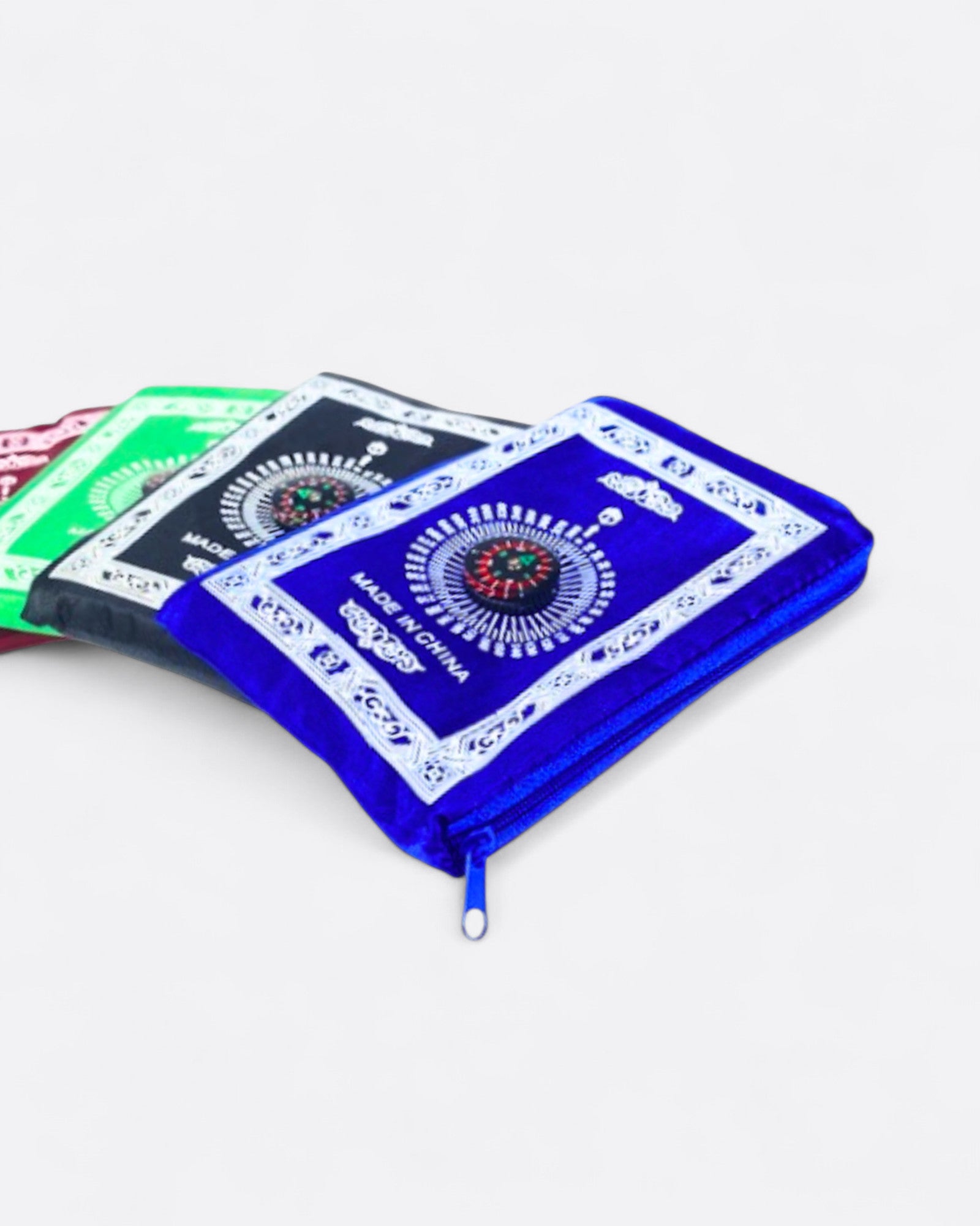 Tapis de prière de poche avec boussole