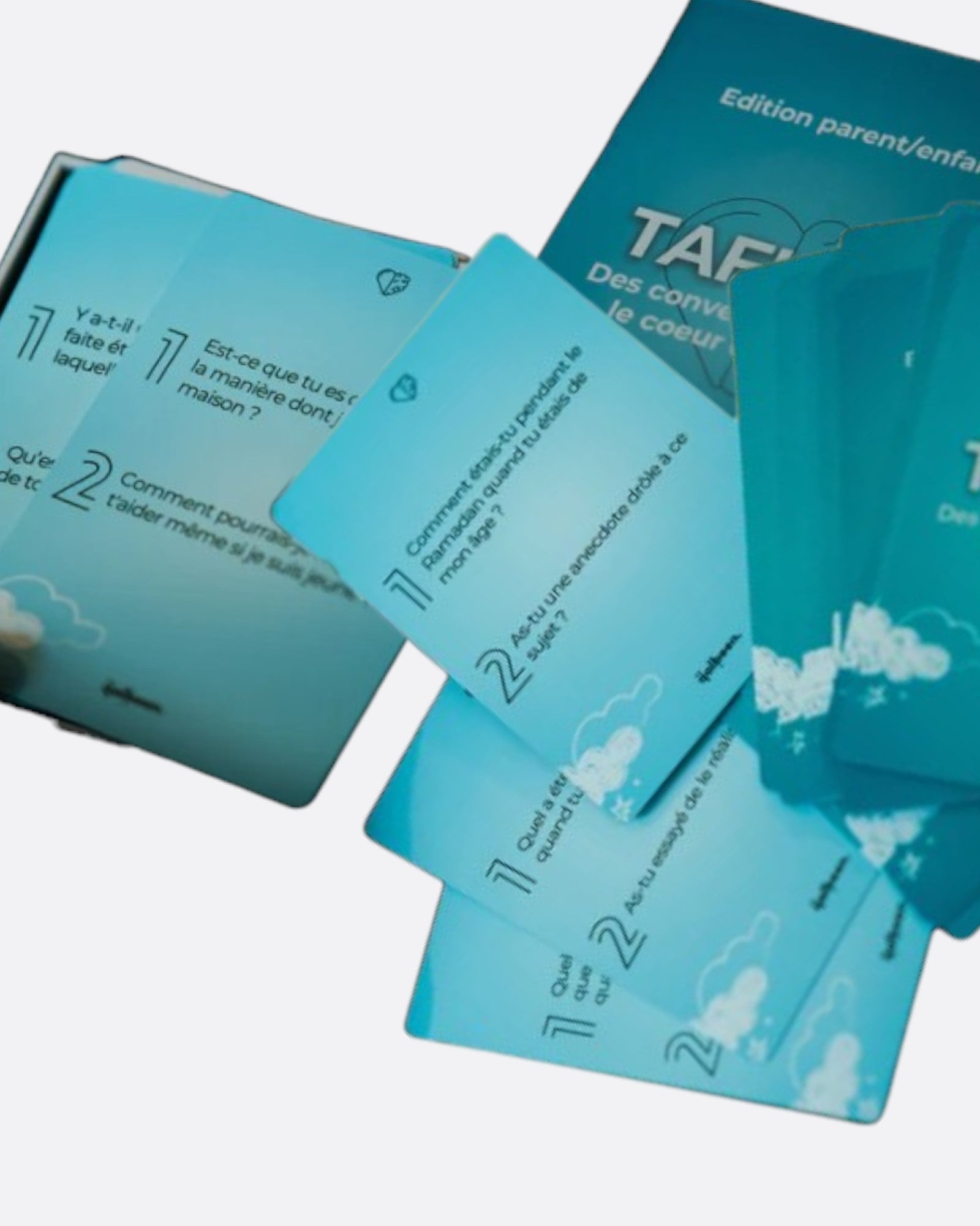 Jeu d'Union - Parents et Enfants  | TAFKIDS : Des Conversations pour le Cœur et l'Esprit - Qalbeen