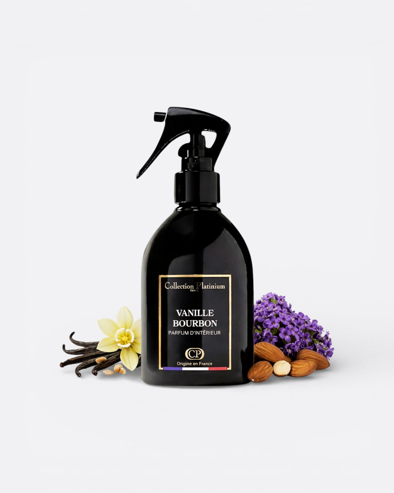 VANILLE BOURBON - Parfum d'intérieur 250 ml - Collection Platinium