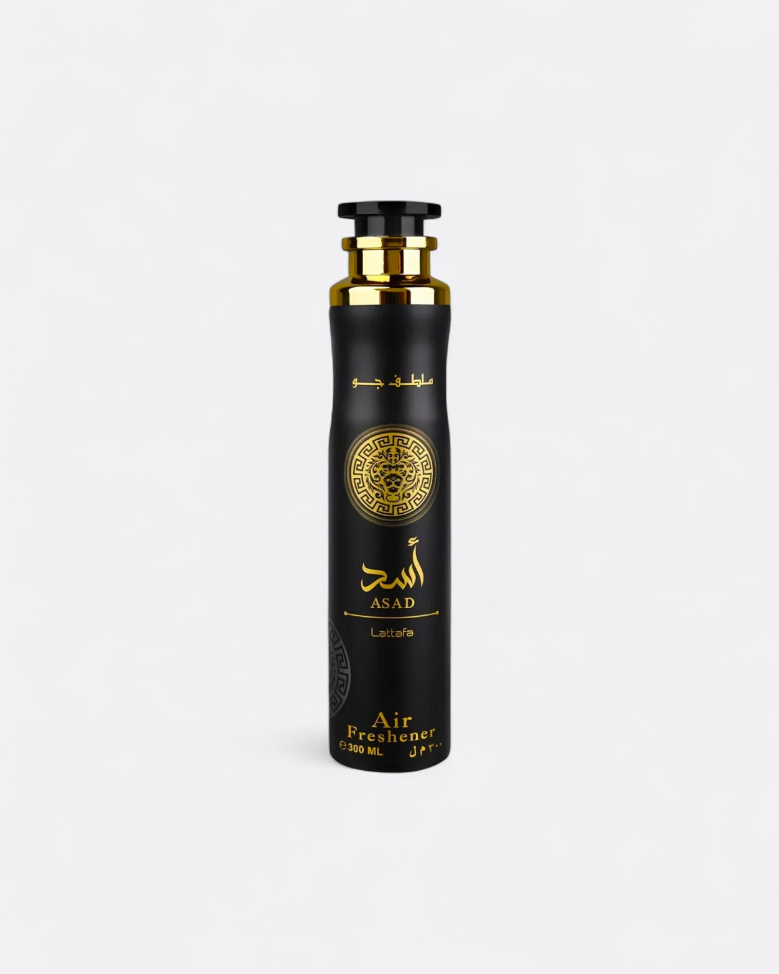 Désodorisant Asad Lattafa 300 ml parfum oriental ambré vanillé et boisé pour maison, bureau et voiture
