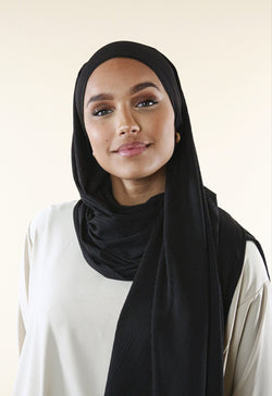 Mon hijab jersey strié