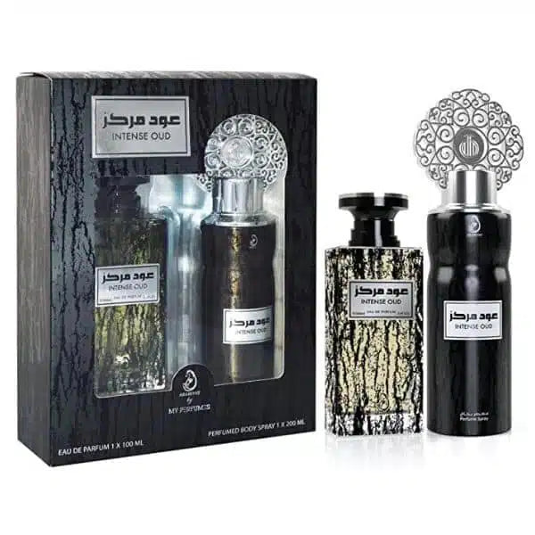 Coffret Intense Oud : Eau De Parfum 100mL + Déodorant 200mL – My Perfumes
