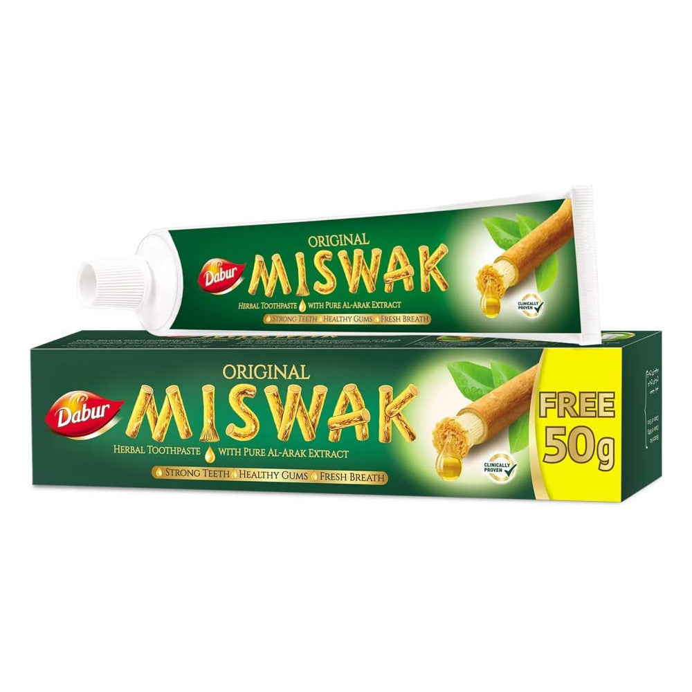 Pack de 6 dentifrice Miswak à base de poudre de siwak (170g)