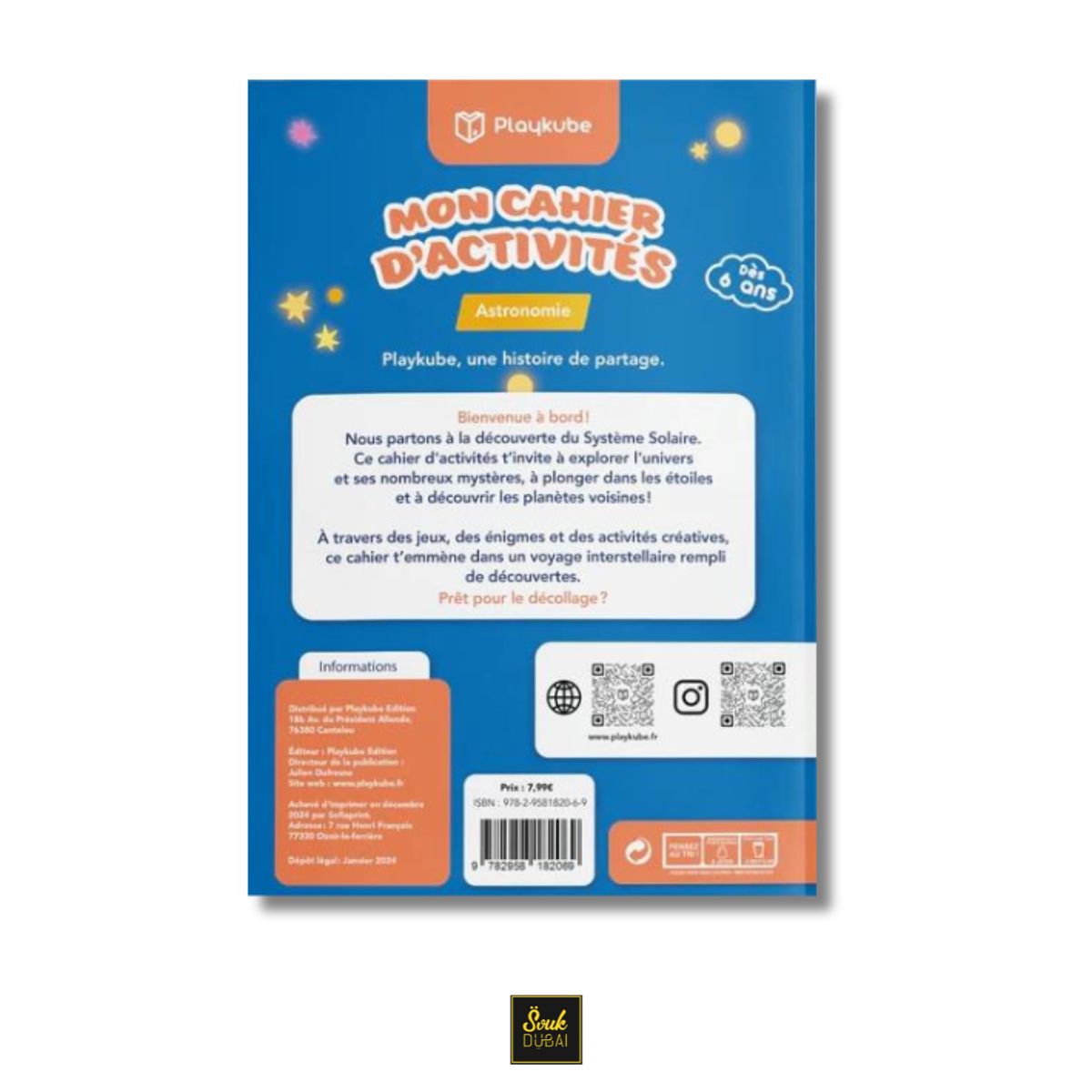 Mon cahier d'activités : Astronomie